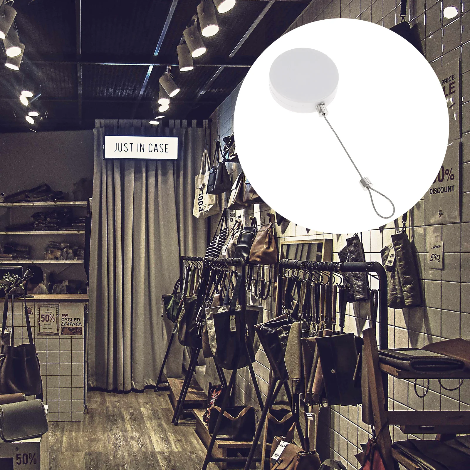 5 шт. противоугонная веревочная коробка телескопические кабельные чехлы