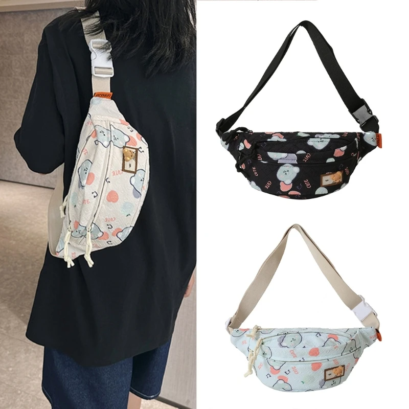 

Versatile & Trendy Cartoon Waist Bag Lightweight for Everyday Activities