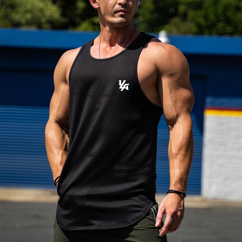 

Джоггеры для спорта, фитнеса, эластичный дышащий баскетбольный тренировочный жилет, модная уличная трендовая Мужская одежда, жилет для спо...