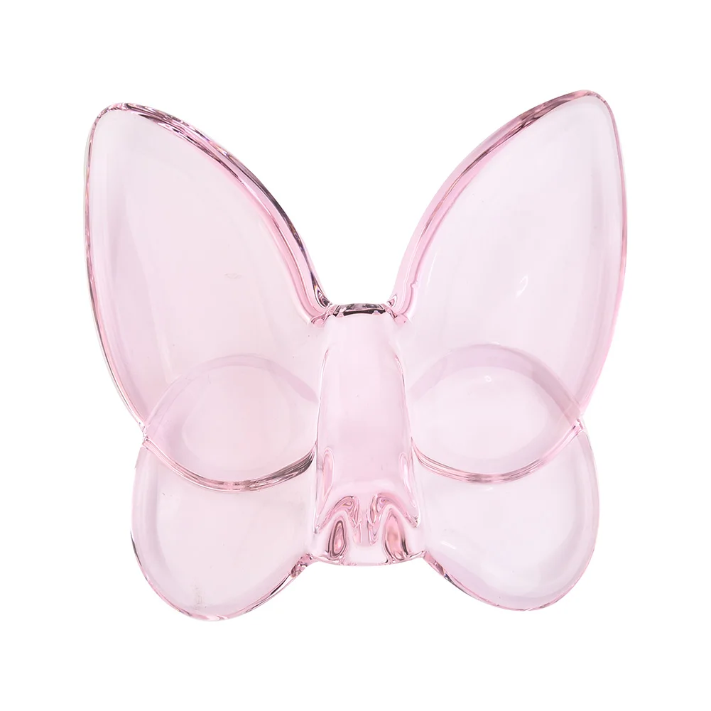 

Colored Glaze Crystal Butterfly Ornaments Butterfly Vibrantly Bright Color Home Decoration DIY Wedding Party Gifts Home Decor