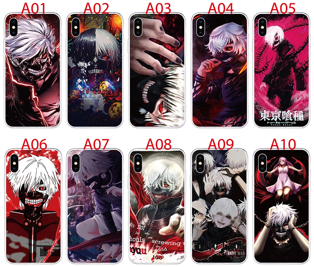 Чехол для BQ Aquaris X X2 pro U2 lite C V VS X5 PLUS M5 vsmart Active 1 JOY Plus мягкий чехол Kaneki с рисунком