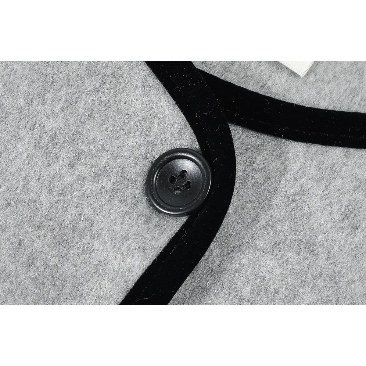 Qiaolisa Изящная уникальная супер красивая шерстяная куртка женская осенне-зимняя