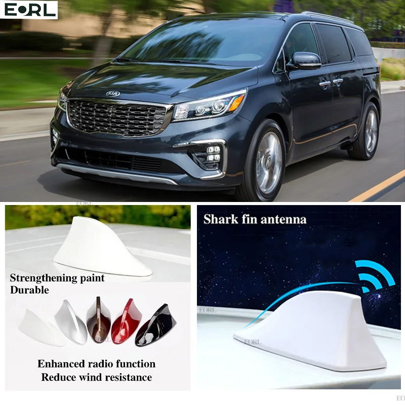 

For Kia Carnival Sedona Shark Fin Antenna FM Signal Super Aerials Amplifier Waterproof Signal Amplifier FM/AM Radio Aerials