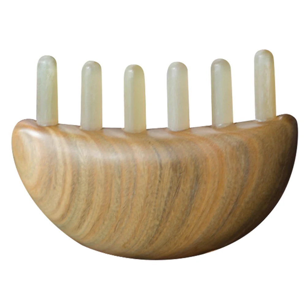 

Comb Wood Sandalwood Hair Head Massagerscalp Brush Hornstatic Scratcherrelax