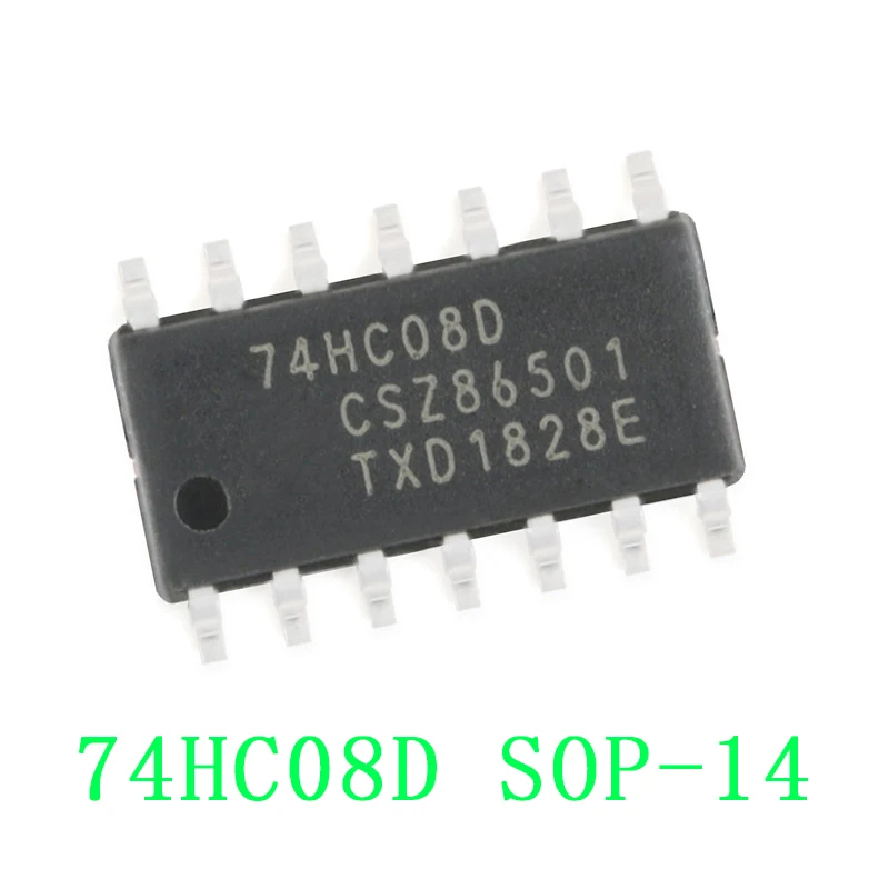 10 шт. 74HC08D SOP14 74HC08 SOP SN74HC08DR SOP-14 SN74HC08 SMD новая и оригинальная ИС