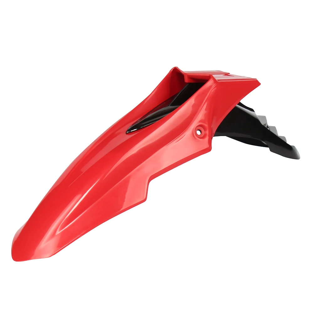 Черное универсальное переднее крыло для мотокросса Honda Yamaha Suzuki Kawasaki DRZ DR KX KLX EXC XCW XT