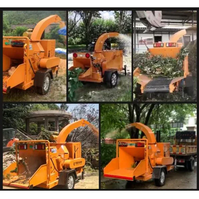 Мобильный измельчитель древесины с автоподачей измельчители древесных отходов