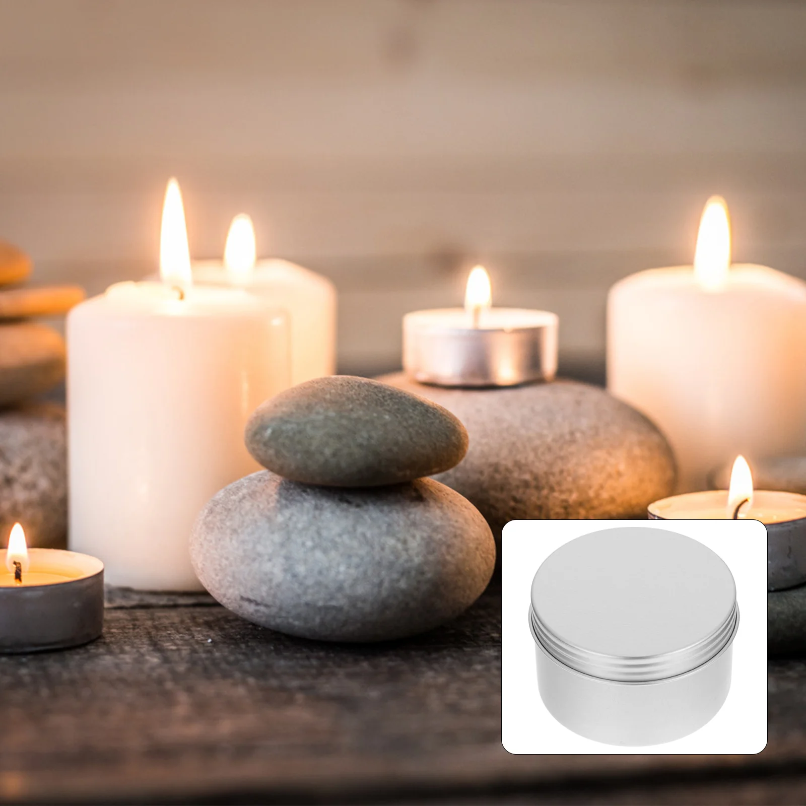 

Tins Box Metal Tin Storage Christmas Containers Cans Candy Jar Round Making Sealed Cream Treats Tinplate Jarsempty Gift Tea