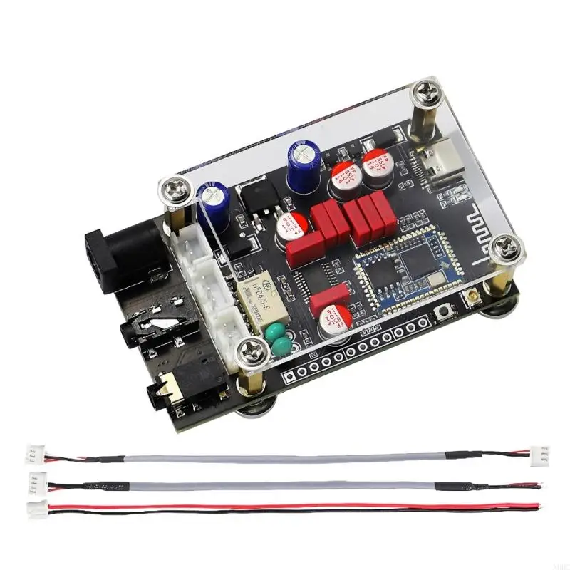 Bluetooth-совместимый 5.1 приемник QCC5125 LDAC APTX Decoders плата 32-битный/96 кГц N0HC