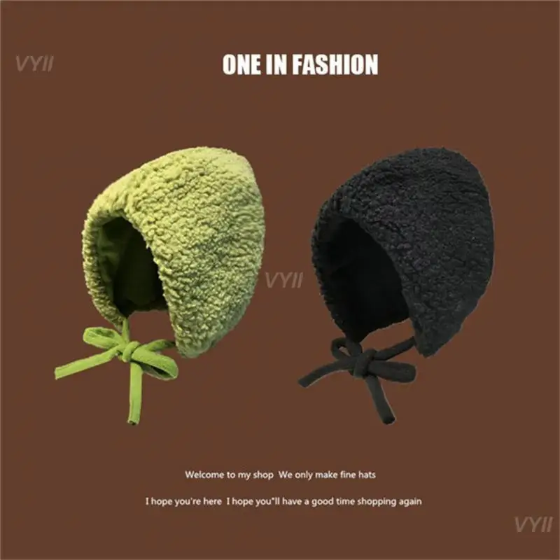 Зимние облегающие шапки из ягненка шапка теплая ветрозащитная универсальная