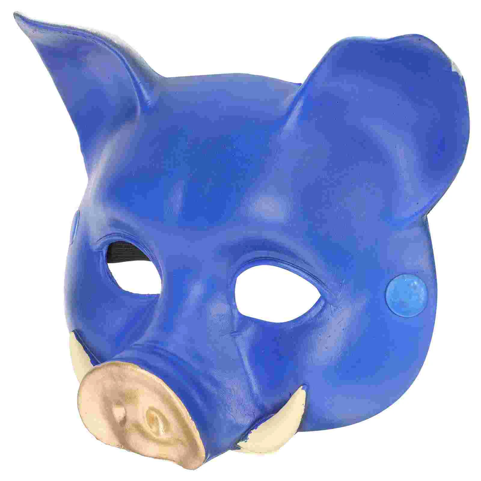 

Новая маска-кабан из искусственной кожи, реквизит для Хэллоуина, уникальные маскарадные животные, праздничные дикие искусственные животные, детский выпускной