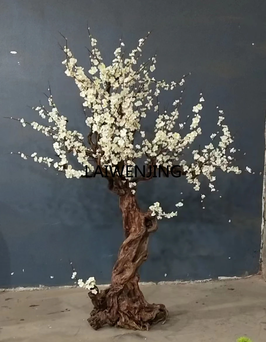 LYN искусственное дерево орнамент реквизит для фотосъемки сливовый цветок сливы