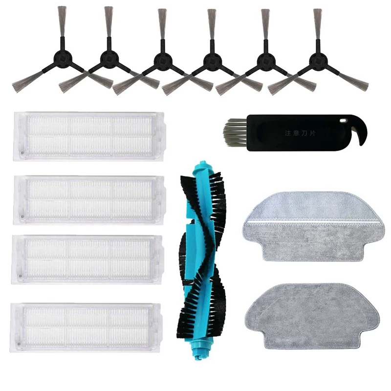 

HOT!Brush Rags Roller HEPA Filter For Xiaomi Mop P Viomi V2 Pro V3 SE V-RVCLM21B Accessories Robot Vacuum Cleaner Parts