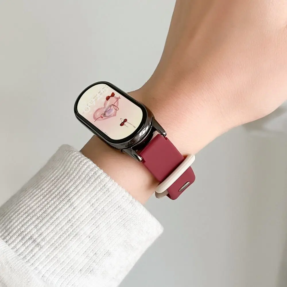 Новый двухцветный дизайнерский чехол для часов мягкий дышащий ремешок