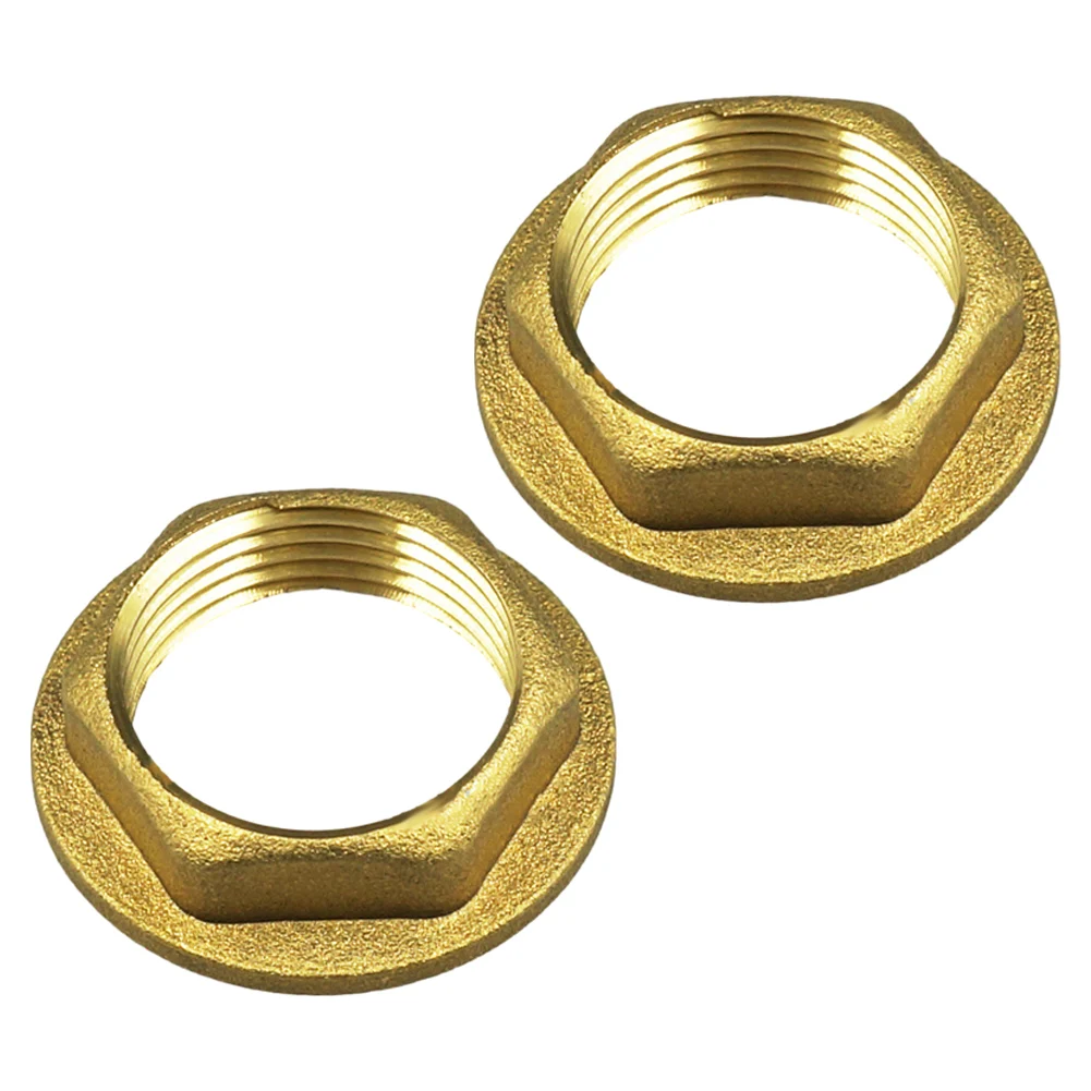 

46mm Inside Diameter Brass Back-nut 1-1/4\\\\\\\\\\\\\\\" BSP Wash Hand Basin Waste Size Water Tank Accessories BSP Male Thread