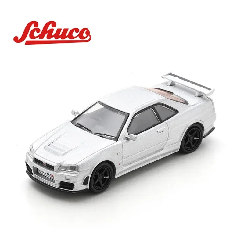 Литая модель автомобиля Schuco 1:64 Nismo R34 GT-R Z-tune