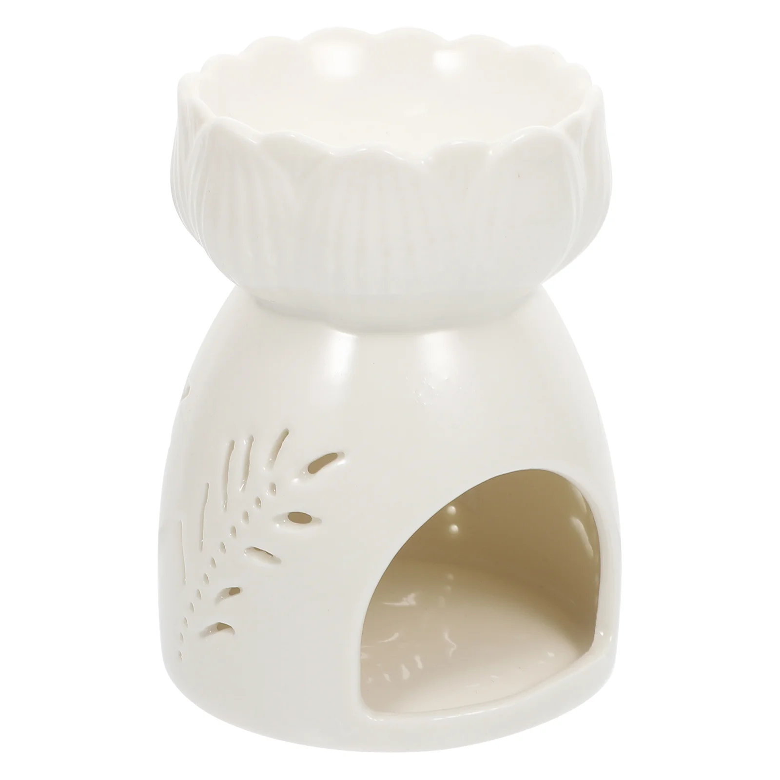 

Ceramics Craft Aromatherapy Diffuser Burner Hollow-out Aroma Candle Burner
