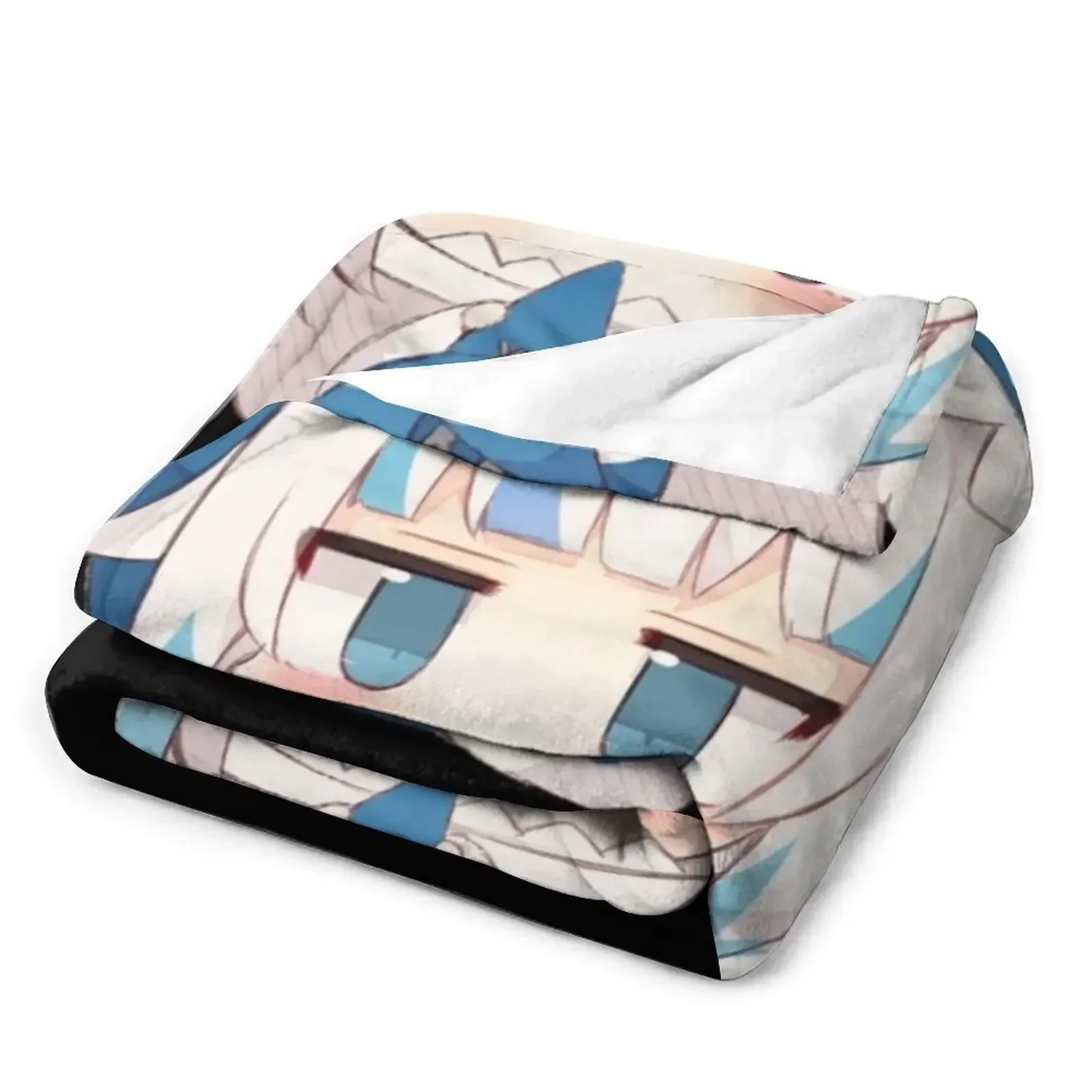 Одеяло Gawr Gura для малышей персонализированные подарочные одеяла