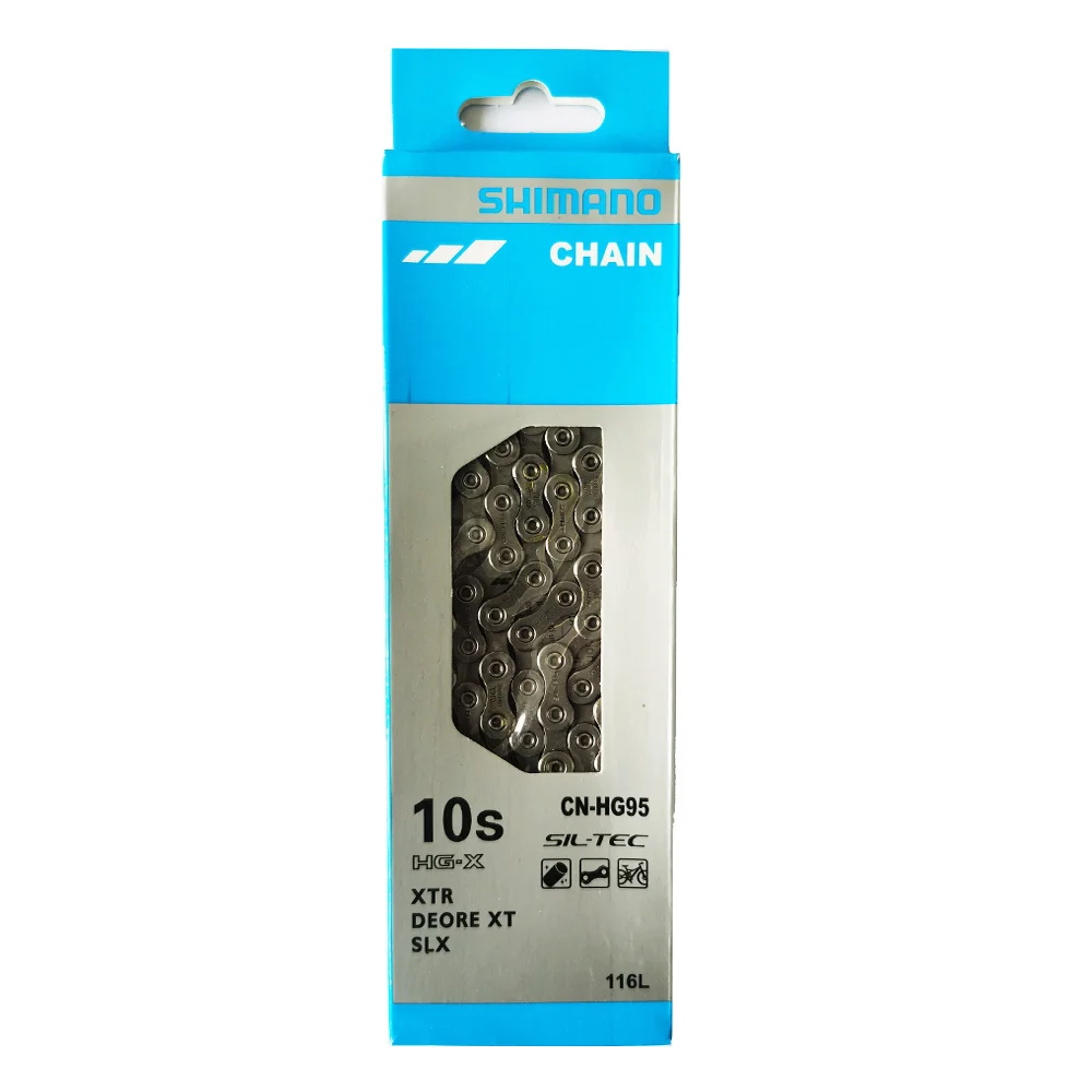 Велосипедная цепь Shimano HG53/54/95/601/701/901 M7100 12 В для горного велосипеда/фотовелосипеда