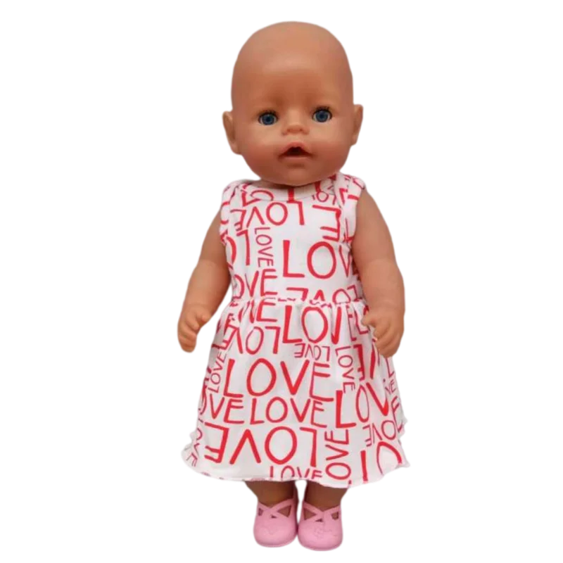 Пижама кукла 43 см детская мальчик одежда для сна штаны 18 дюймов Одежда куклы