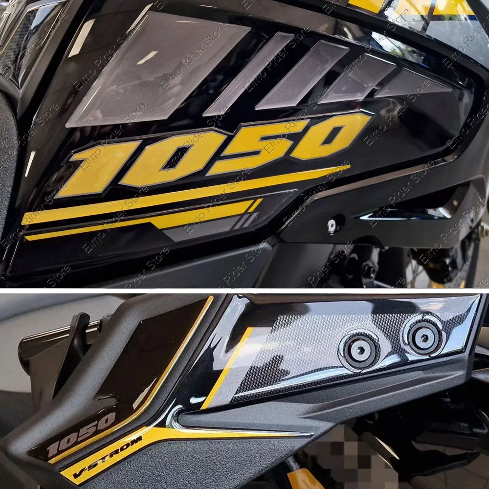 Фото Для Suzuki V-Strom 1050 XT 2022, мотоцикл, 3D гель, защитная наклейка из эпоксидной смолы, накладка на бак, наклейки, комплект наклеек №2