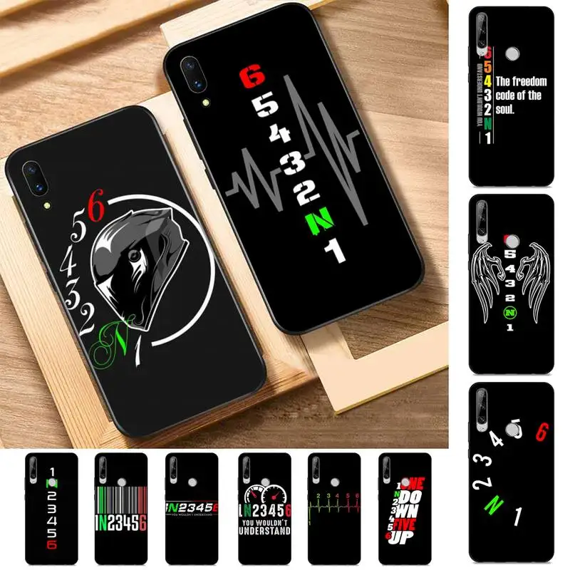 

1N23456 Motorcycle Phone Case for Huawei Y 6 9 7 5 8s prime 2019 2018 enjoy 7 plus