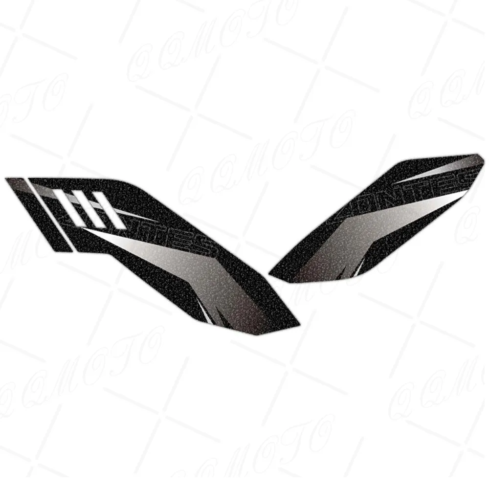 

Для Zontes 703F 703 F zontes 703f 2024 Adventure выхлопная труба мотоцикла матовая наклейка декоративная защита водонепроницаемая наклейка