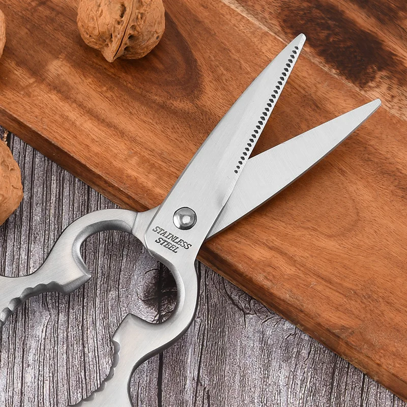 Ножи ножницы из нержавеющей стали функциональные кухонные моющиеся для орехов