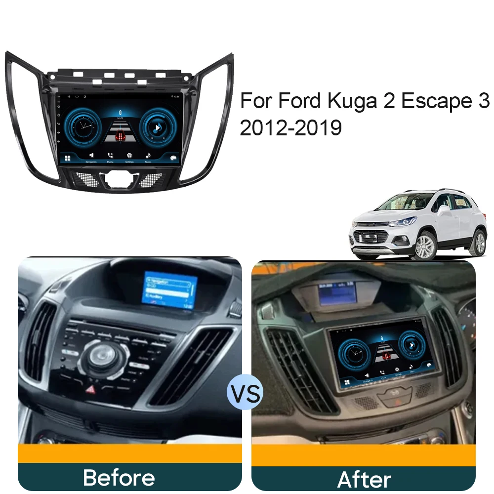 Автомагнитола для Ford Kuga 2 Escape 3 2012-2019 автомагнитола с GPS аудио мультимедийный