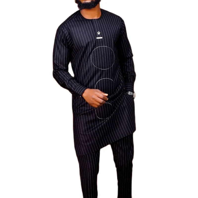 

2 Pieces pant+clothes africa sets clothing fashion african dresses clothes casual tracksuit dashiki robe africaine 2022