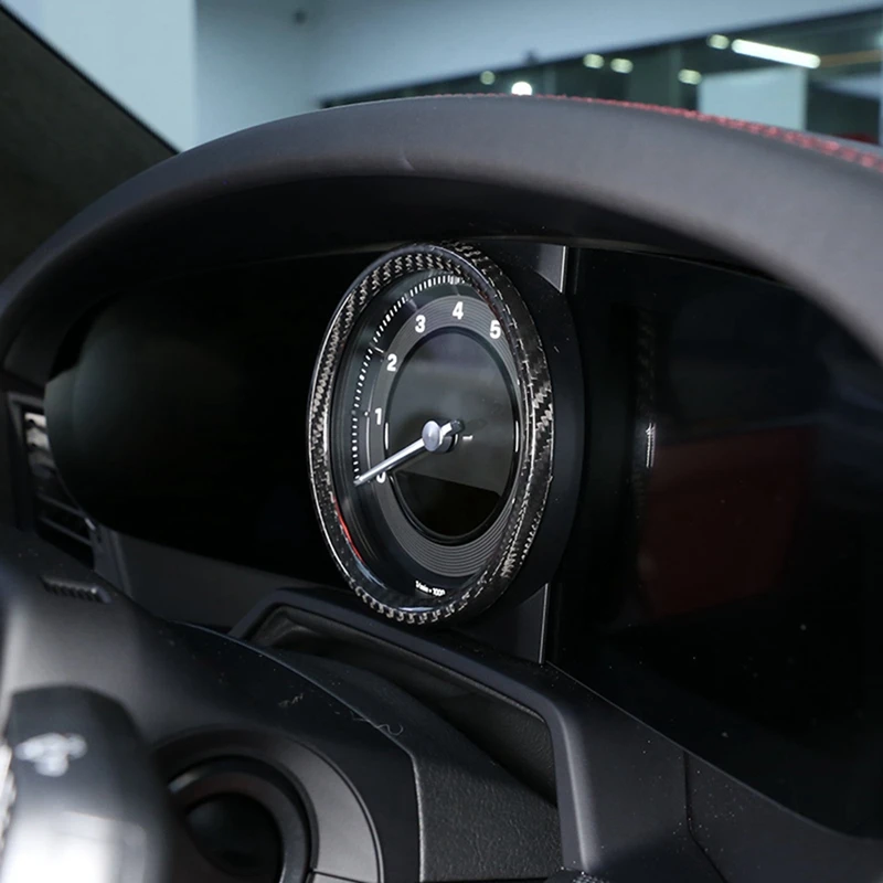 Для Porsche 911 2019-2020 быстрое углеродное покрытие для экрана дисплея крышка приборной