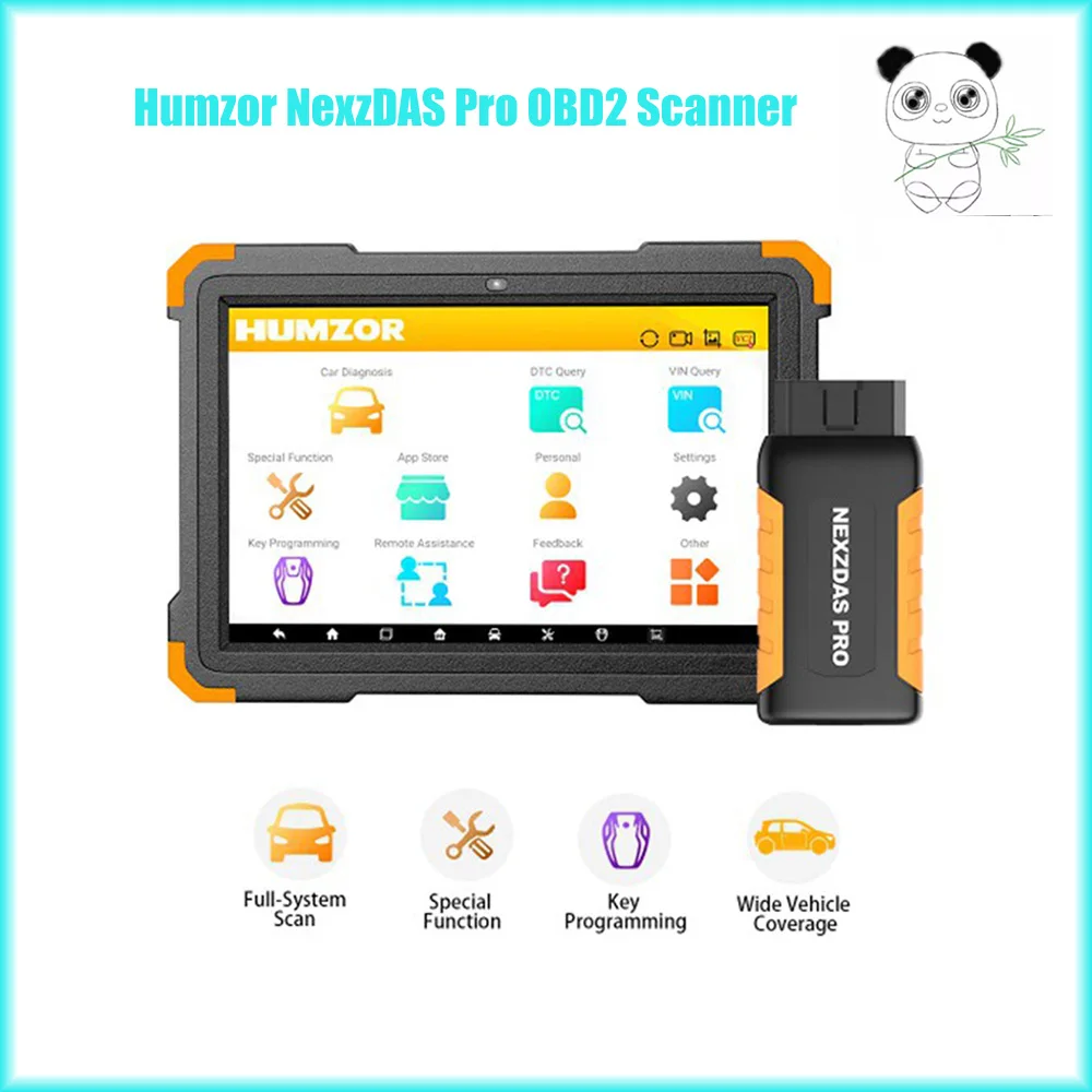 

Автомобильный диагностический сканер humзор NexzDAS Pro, Bluetooth планшет, полная система, совместима с телефонами Android, Профессиональный OBD2
