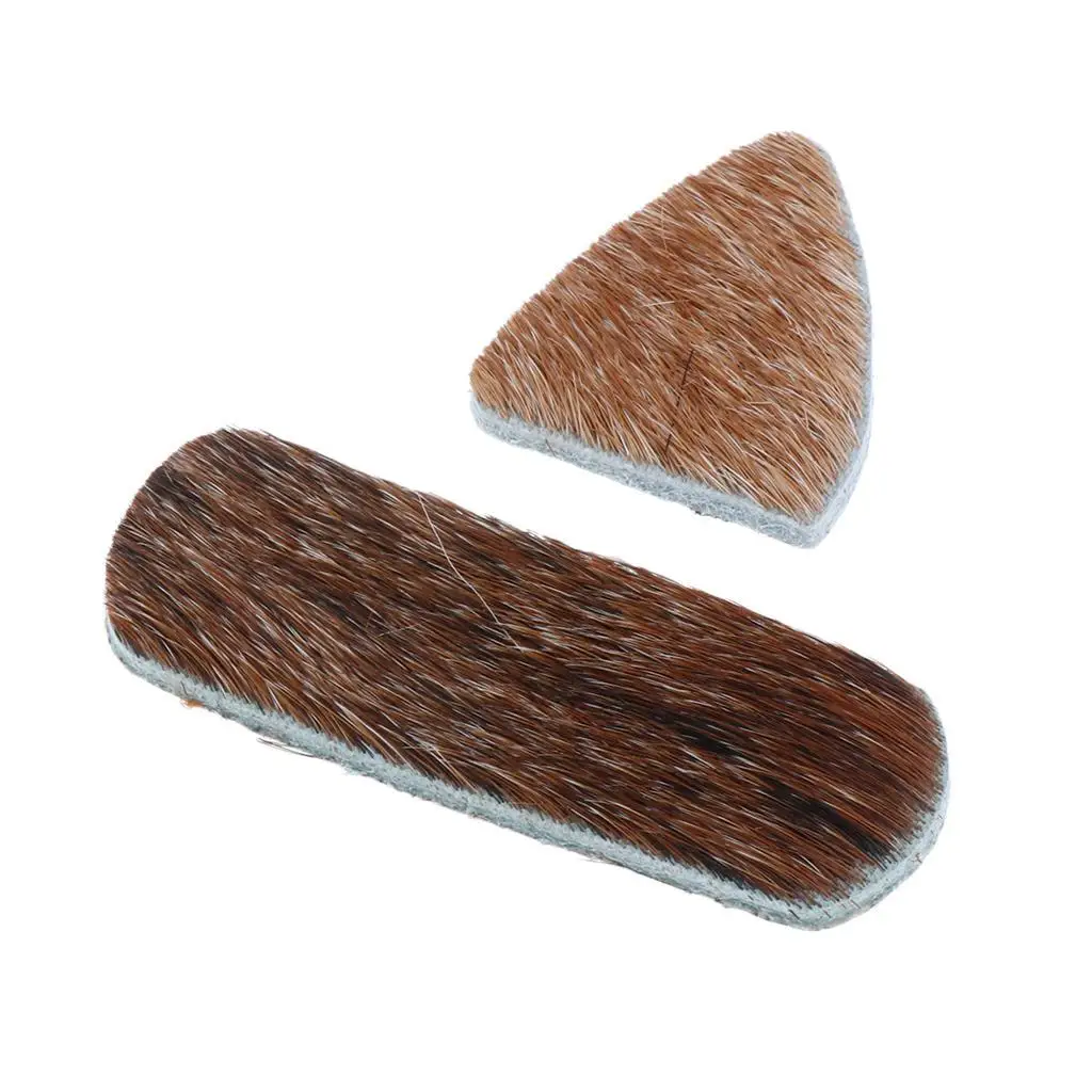 

MagiDeal Archery Traditional Leather Adhesive Arrow Rest Silent Plate Recurve Bow