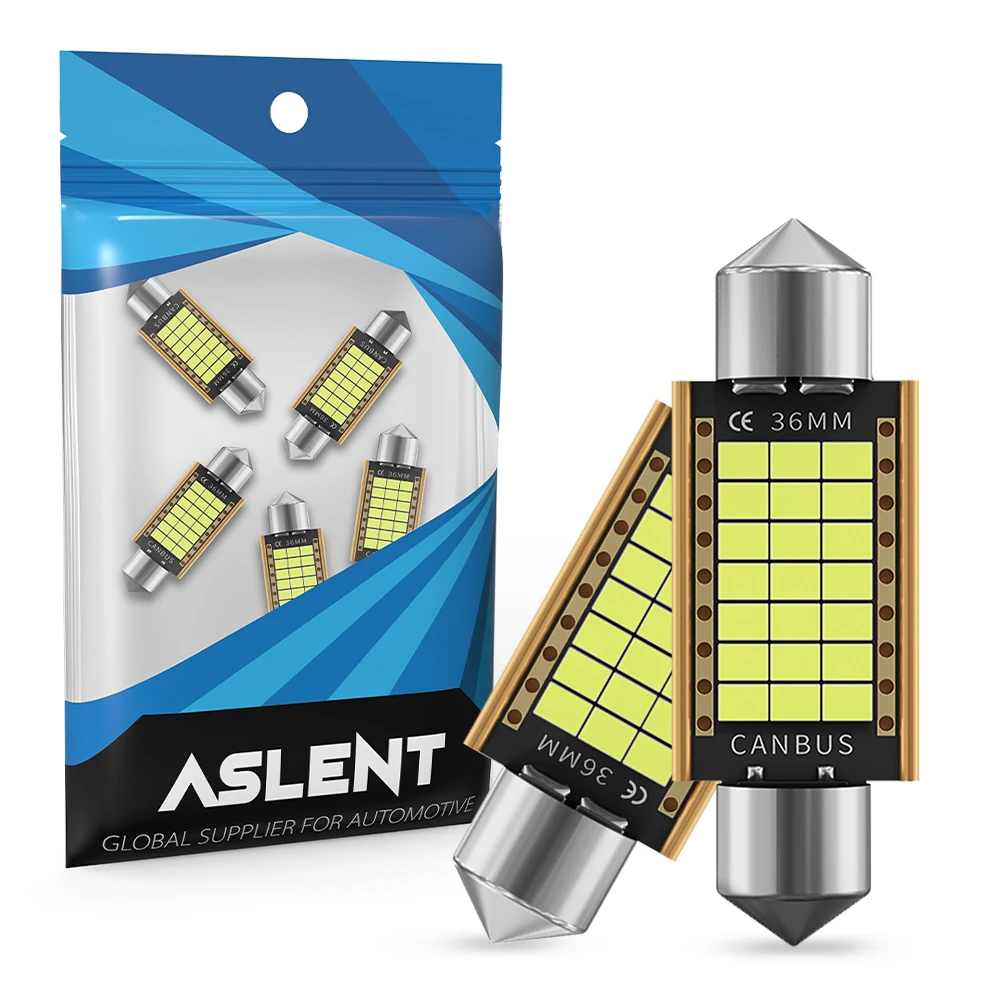 

2X Festoon 31mm 36mm 39mm 41mm High Quality Super Bright LED Bulb C5W C10W Car License Plate Light Interior Reading Dome Lamp