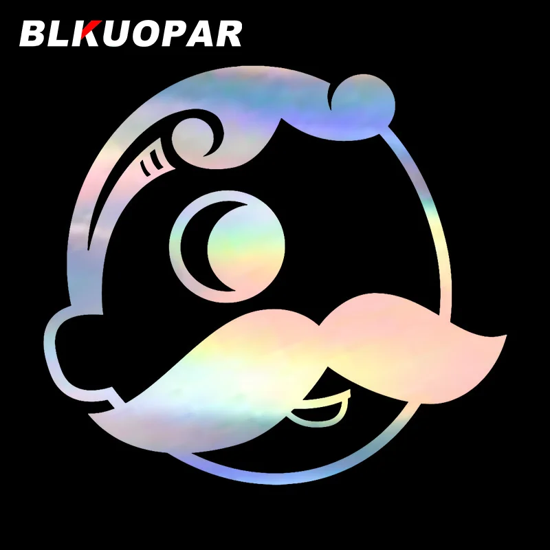 BLKUOPAR для Natty Boh автомобильная наклейка индивидуальная забавная окклюзия лазерная