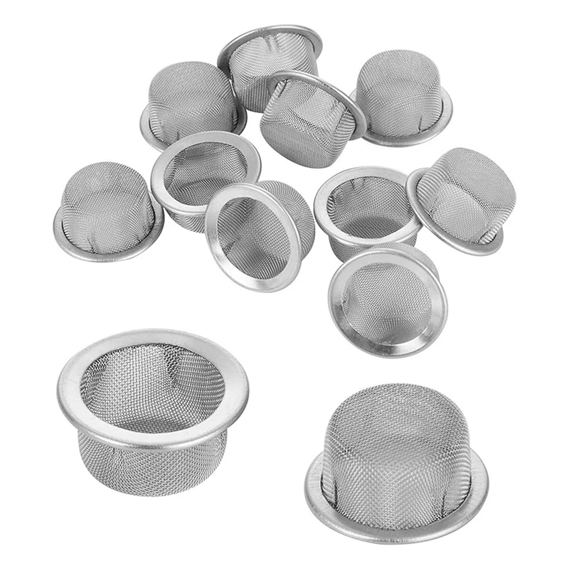 

Filter Cap Mini Filter Cap Stainless Steel Filter Cap Reusable Filters Silver Filter Cap
