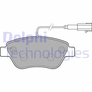

LP2276 inner brake pad for NEMO BIPPER TEPEE 1.3hdi 75 10 / 10 / 10 / 10