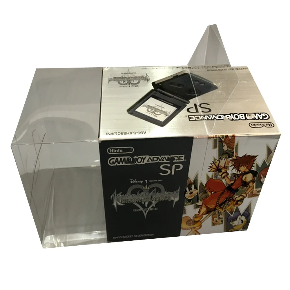 

Transparent Box Protector For Nintendo GAME BOY ADVANCE SP/GBA SP Collect Boxes TEP Storage Game Shell Clear Display Case