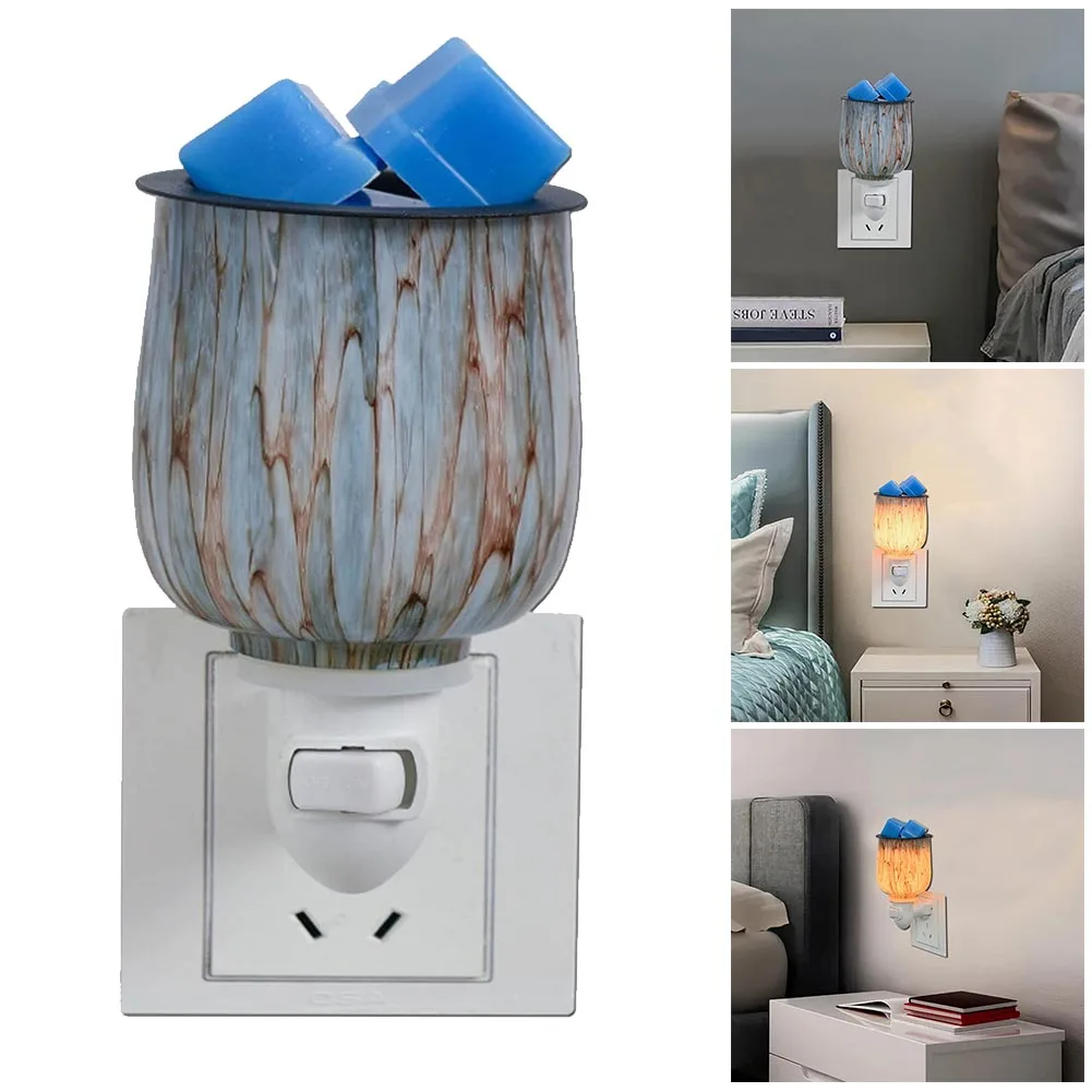 

Wax Candle Warmer Desk Lamp Decor Decoration Diffuser Lamp Electric Wax Burner Glass Plug-in Melt Burner Candle