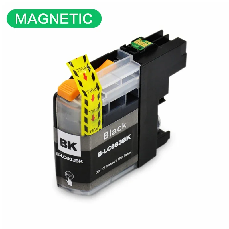 Новинка 4 цвета LC663 BK C M Y Совместимый чернильный картридж с полными чернилами для