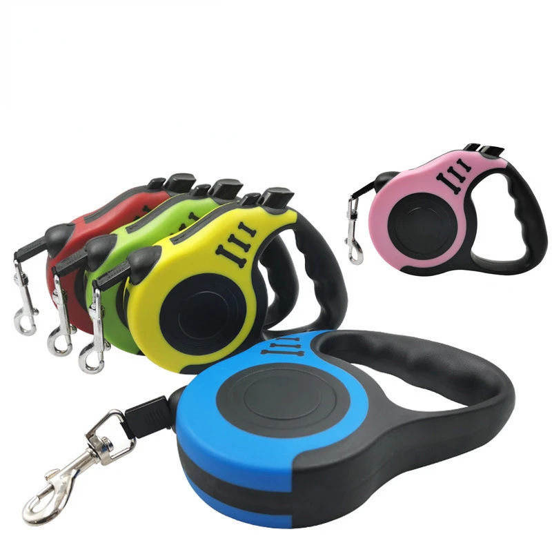 

3/5m pet tractor pet dog automatic telescopic traction rope walking rope dog chain dog rope cat belt