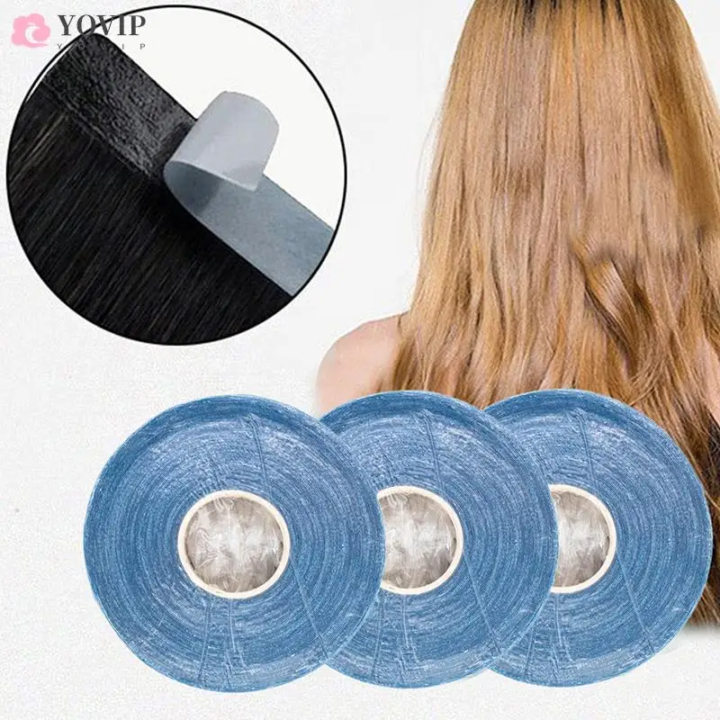 

Водонепроницаемый ультра-держатель для наращивания, супер-приклеивающийся клей для волос, двусторонний для париков, синий и белый