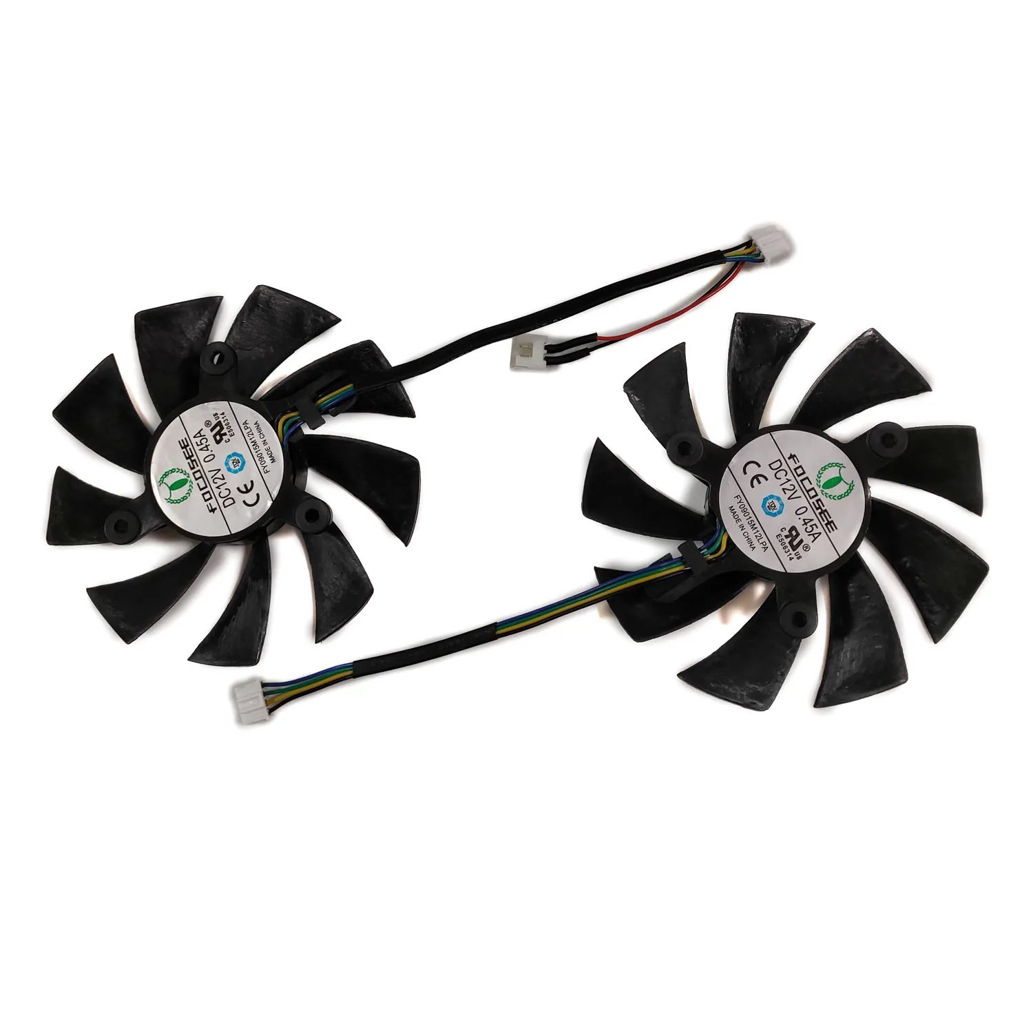 

2Pcs/Set FY09015M12LPA,GPU VGA Cooler,Video Card Fan,For DELL LENOVO RTX 3060 3070 RTX3080 RTX3090,Graphics Card Cooling