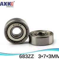 683zz l 730zz 3x7x3 mm deep groove ball bearing miniature bearing high quality 683 683z s683zz 373