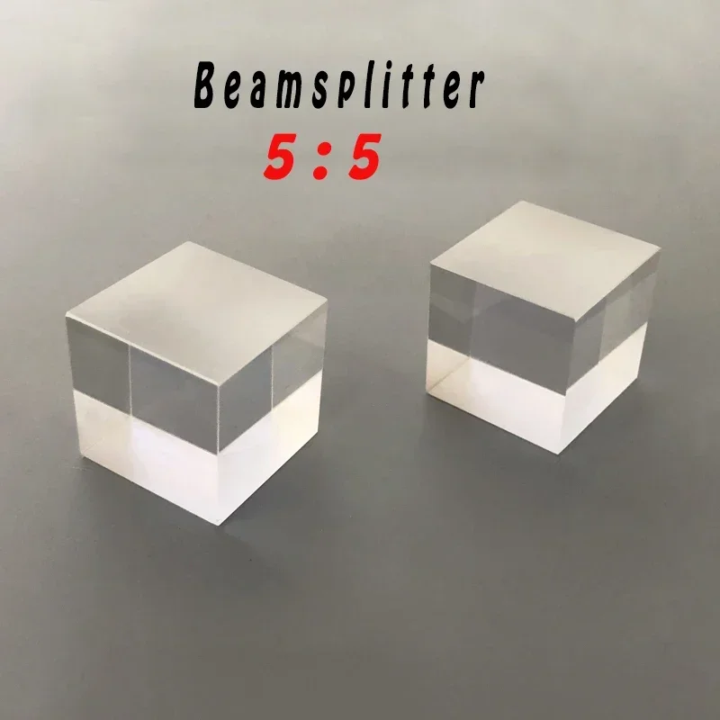 Beamsplitter Glued Cube 40*40*40 мм Сплит-коэффициент 5 Полуоткрывающий оптический эксперимент