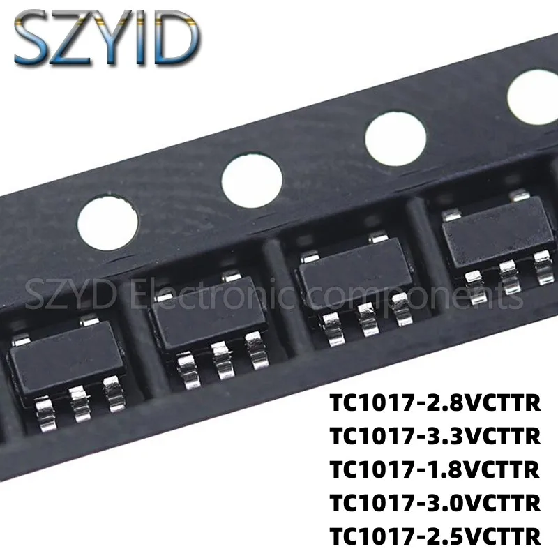 

100PCS SOT23-5 TC1017-2.8VCTTR TC1017-3.3VCTTR TC1017-1.8VCTTR TC1017-3.0VCTTR TC1017-2.5VCTTR