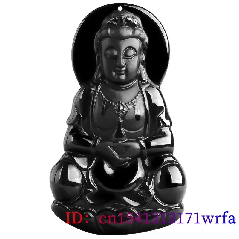 Бирманское Нефритовое ожерелье Guanyin женское ювелирное изделие из нефрита