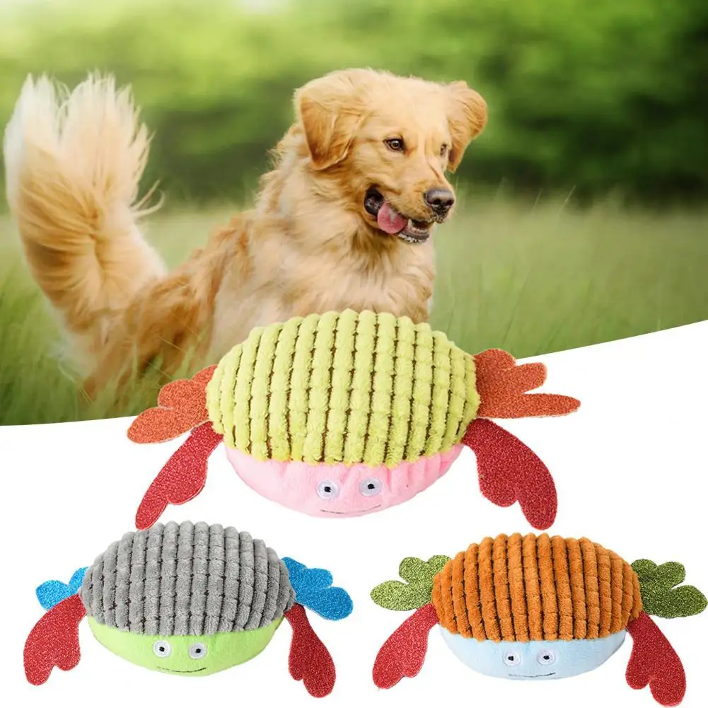 

Pet Dog Toy Interactive Chew Small Large Dog Puppy Cat Chew Toy Pet Relief Boredom Sound Toy Squeaky Cartoon Animal Plush Doll