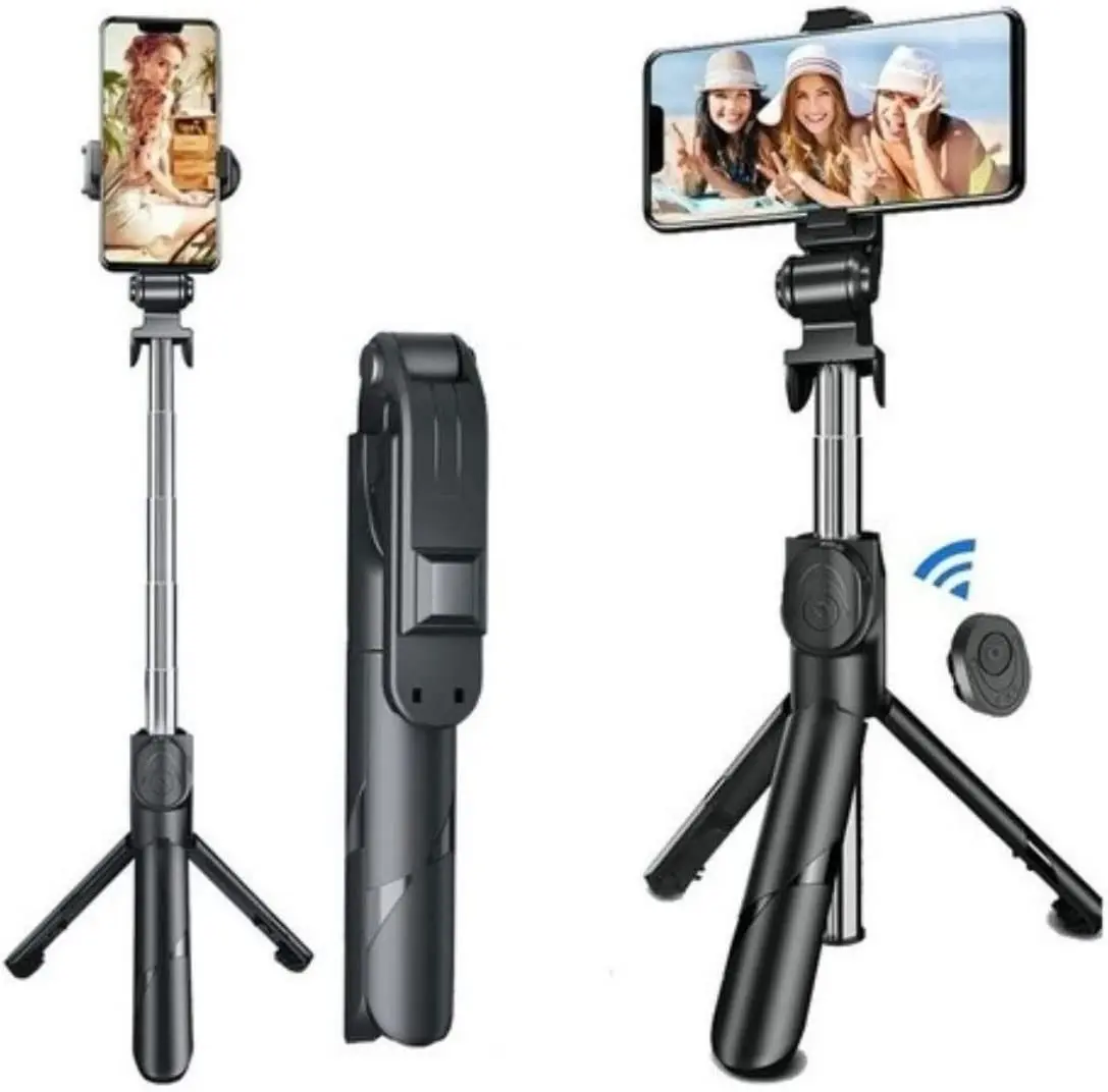 

2023 tripé pau d selfie bluetooth retrátil pratico pro gimbal