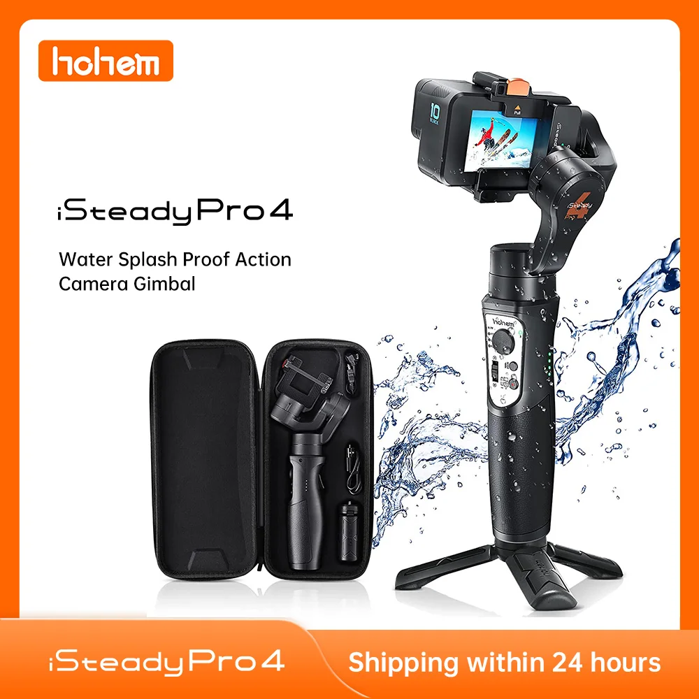 Hohem Official iSteady Pro 4 Gimbal for GoPro 11/10/9/8/7/6/